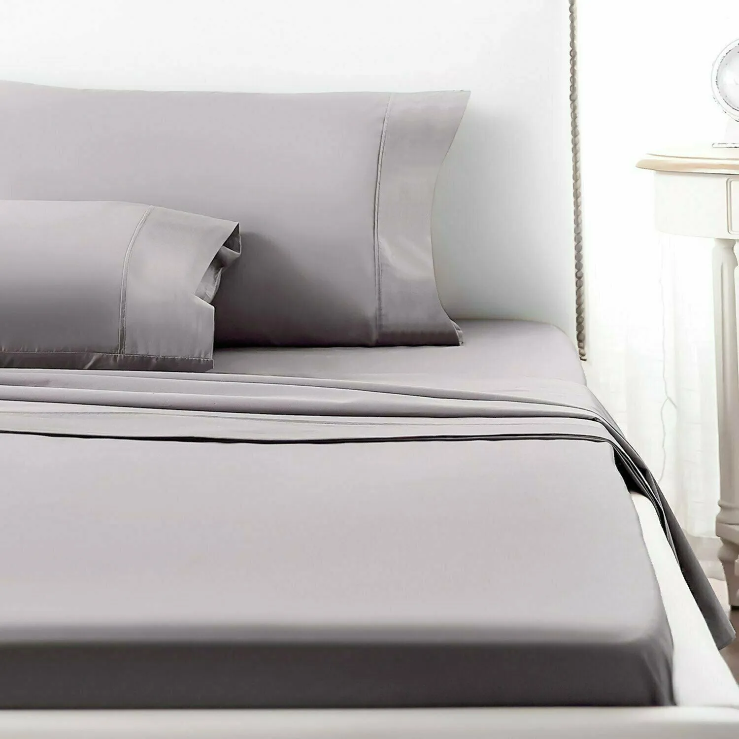1000 Thread count Ultra Soft 100% microfiber 3 Piece Bed Sheet Set