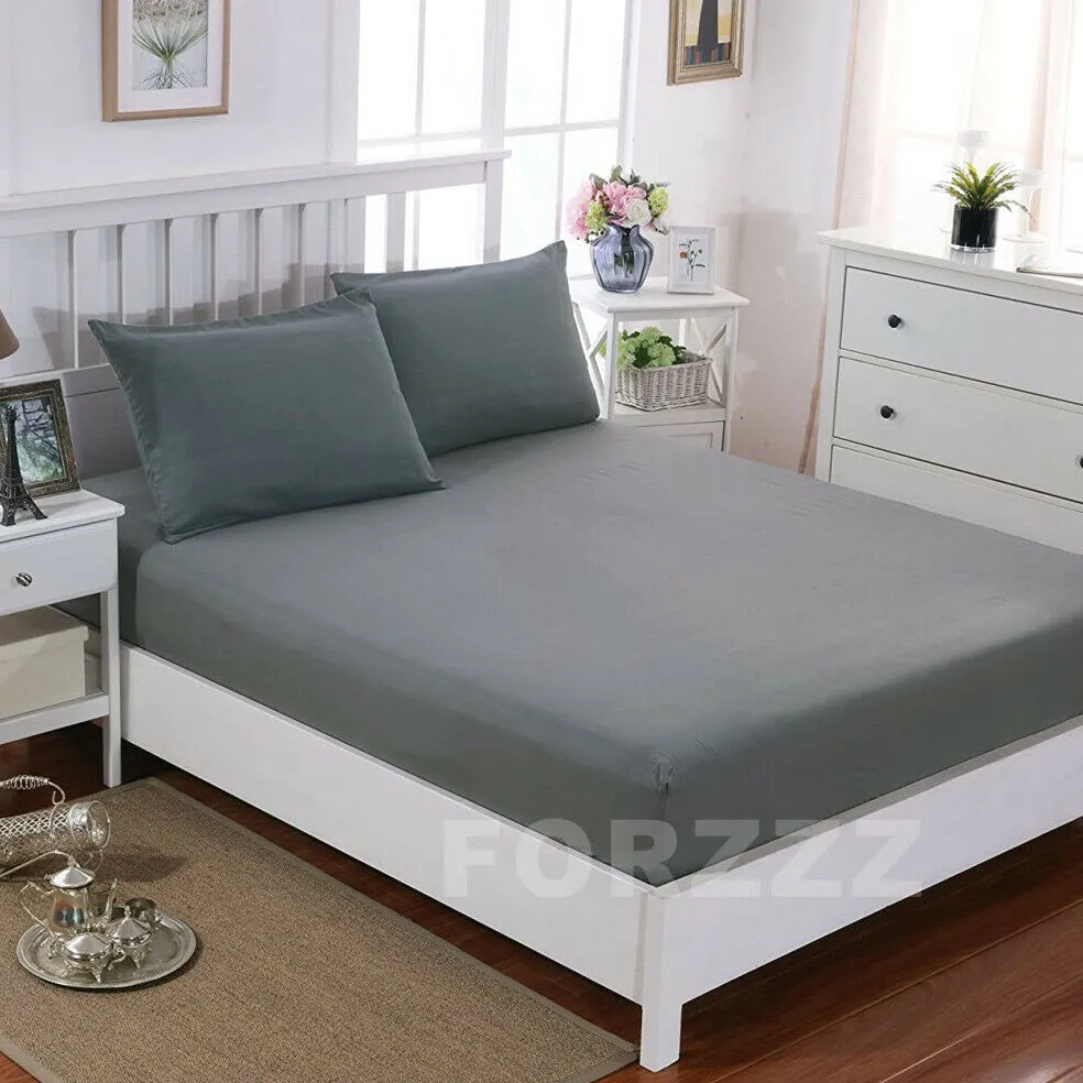 1000 Thread count Ultra Soft 100% microfiber 3 Piece Bed Sheet Set