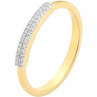 BAR NONE STACK RING