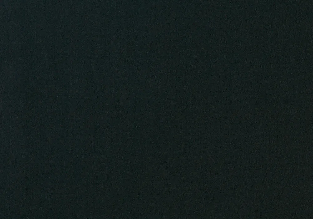 Black Stretch Wool Twill