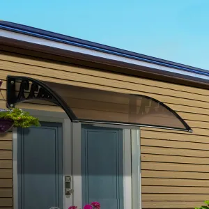 Durable Polycarbonate Door & Window Awning 1x3m - Instahut