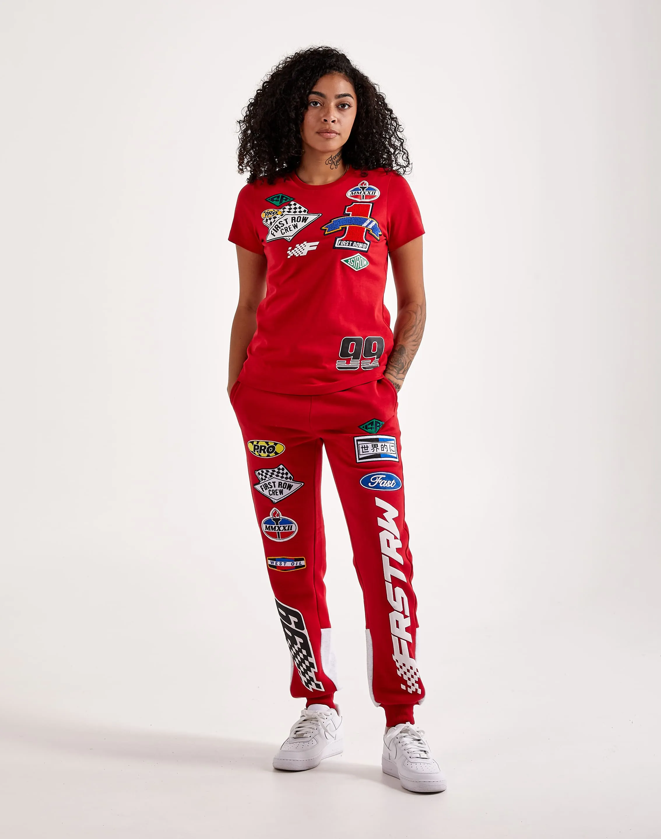 First Row Moto Fleece Joggers