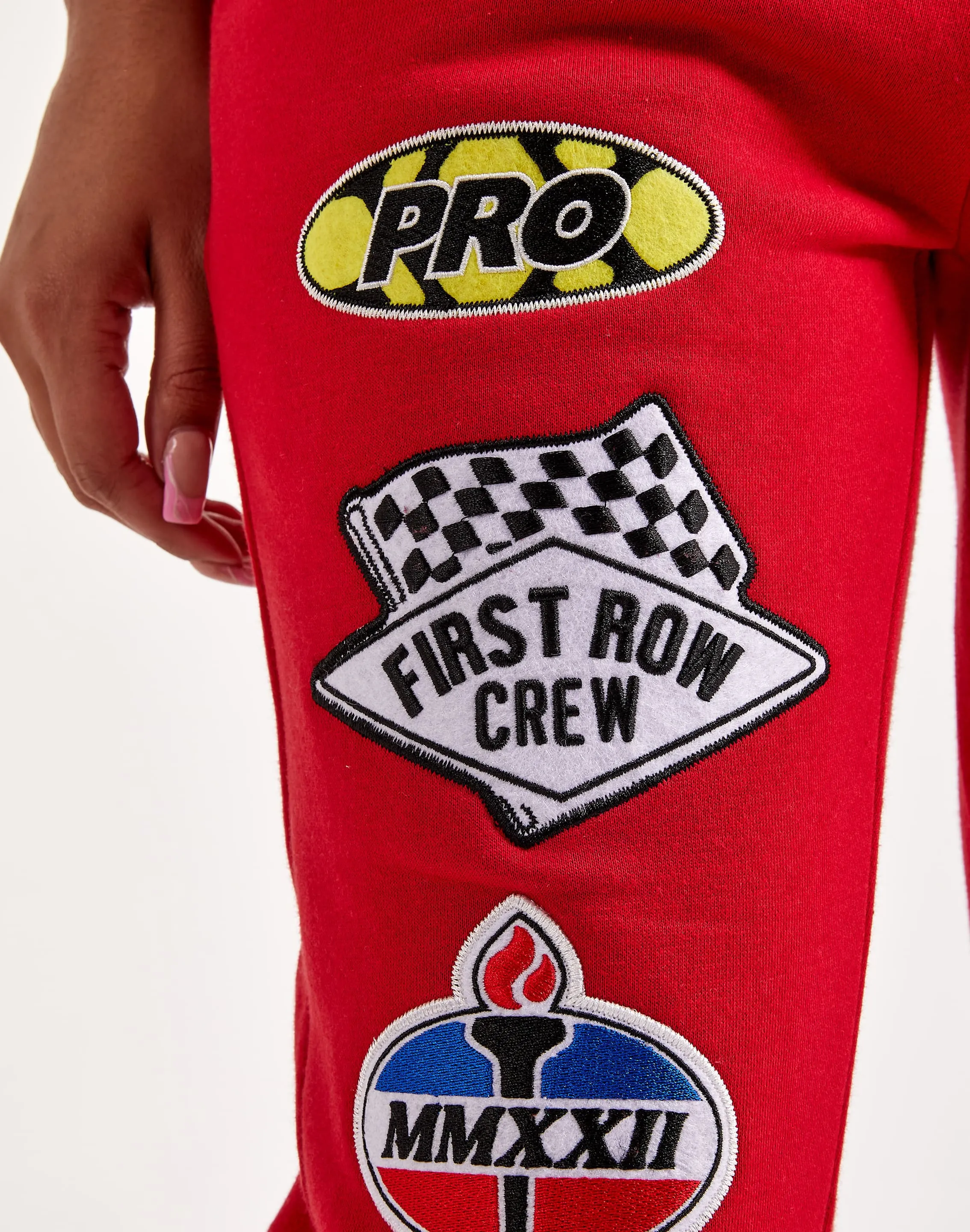 First Row Moto Fleece Joggers