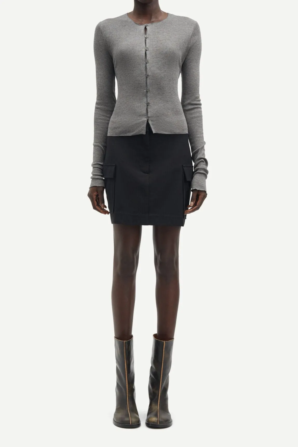 SAMAJ SKIRT | BLACK