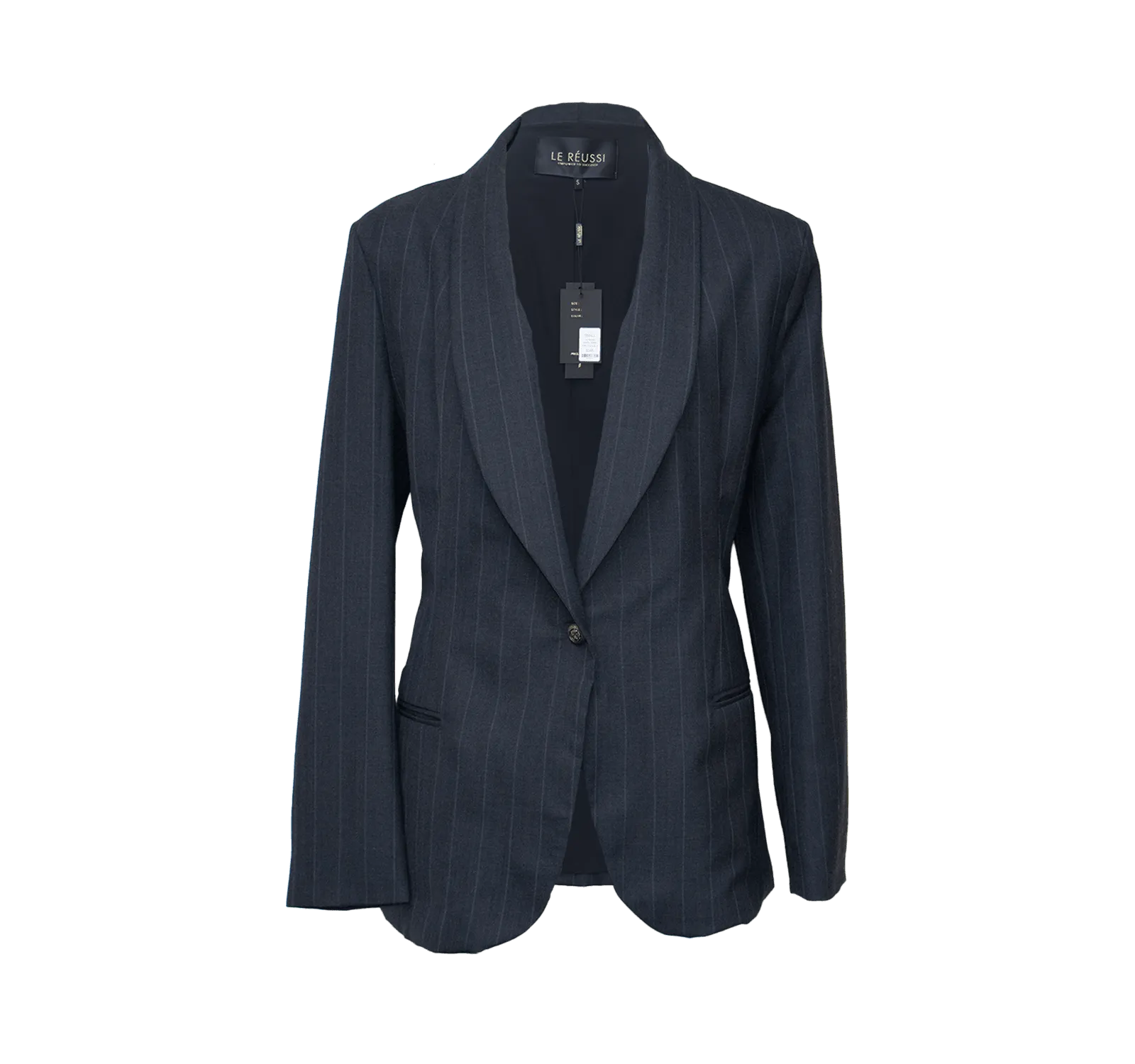Shawl-Lapels Single-Breasted Blazer