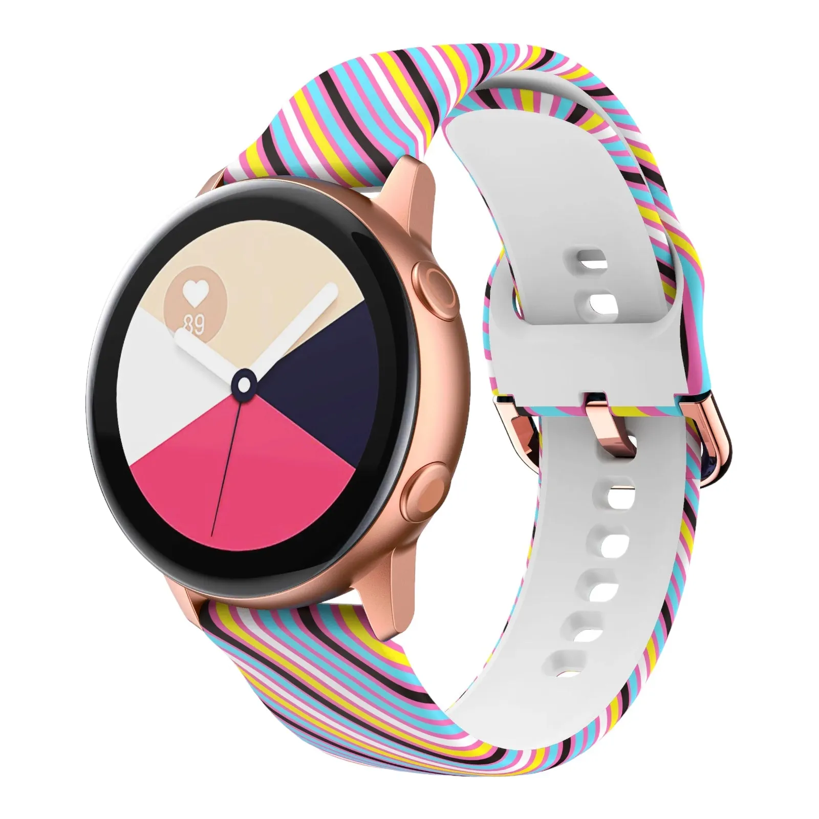 Silicone Pattern Watch Straps compatible with the Huawei Watch Fit 3