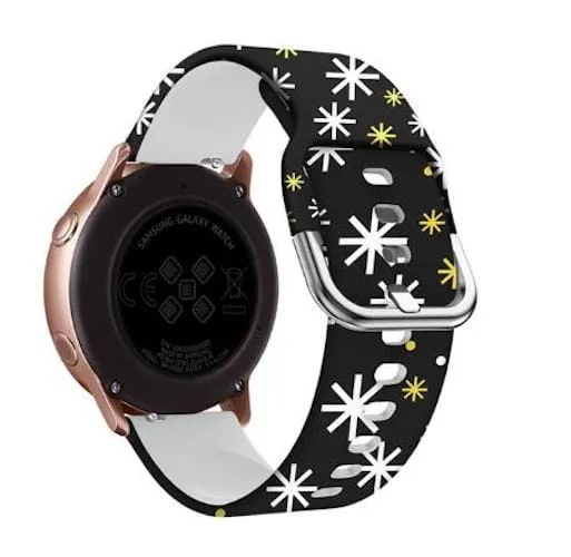 Silicone Pattern Watch Straps compatible with the Huawei Watch Fit 3