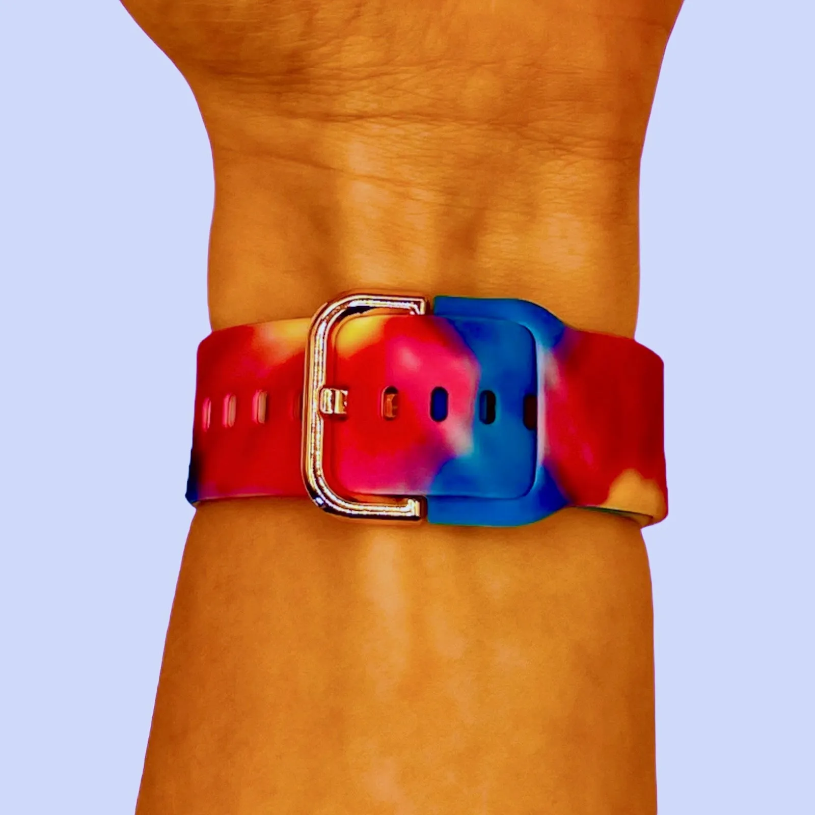 Silicone Pattern Watch Straps compatible with the Huawei Watch Fit 3