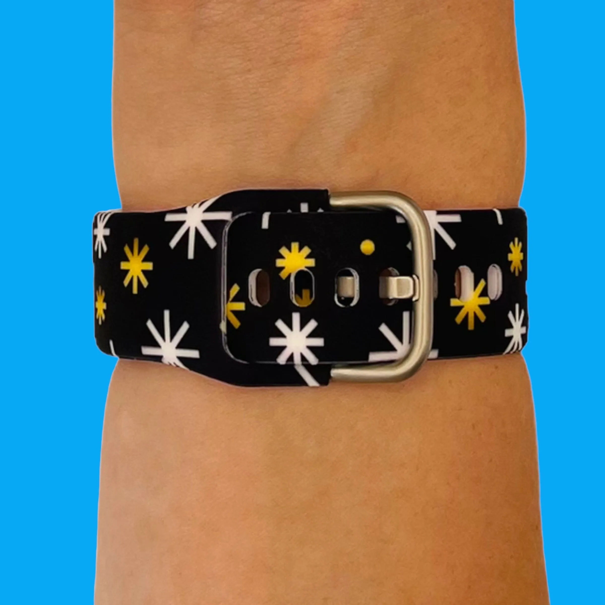Silicone Pattern Watch Straps compatible with the Huawei Watch Fit 3