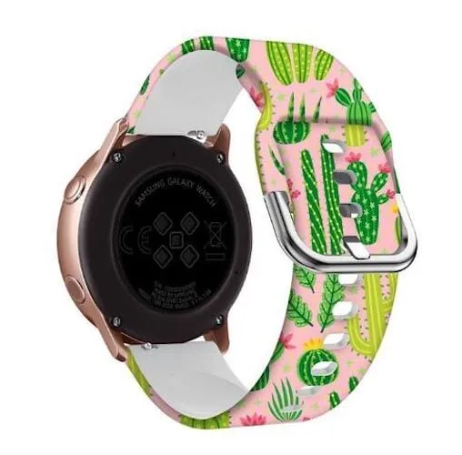 Silicone Pattern Watch Straps compatible with the Huawei Watch Fit 3