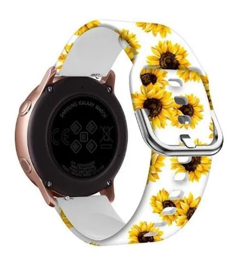 Silicone Pattern Watch Straps compatible with the Huawei Watch Fit 3