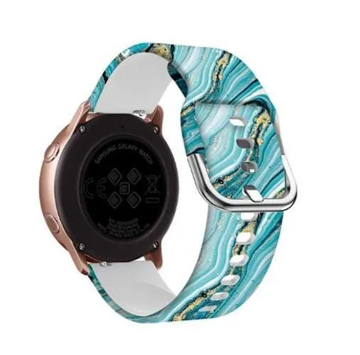 Silicone Pattern Watch Straps compatible with the Huawei Watch Fit 3
