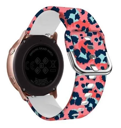 Silicone Pattern Watch Straps compatible with the Huawei Watch Fit 3