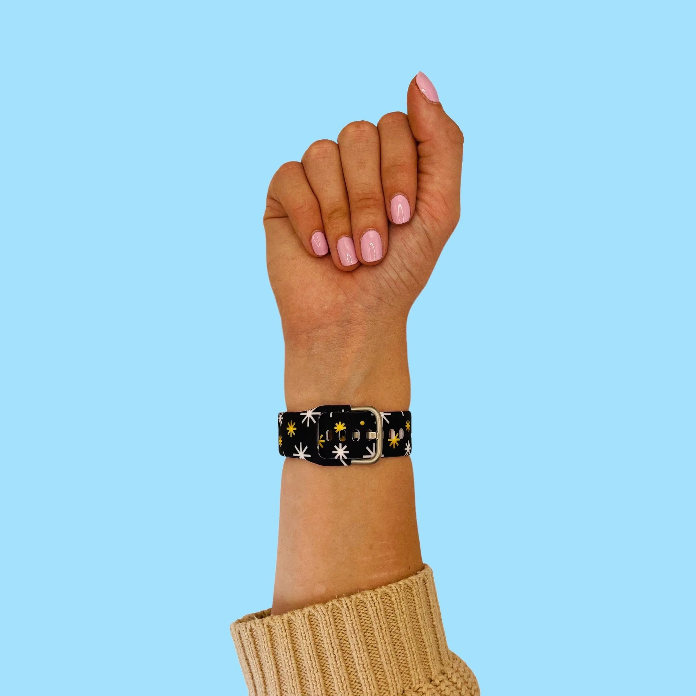 Silicone Pattern Watch Straps compatible with the Huawei Watch Fit 3