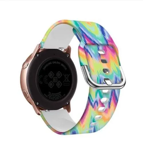 Silicone Pattern Watch Straps compatible with the Huawei Watch Fit 3
