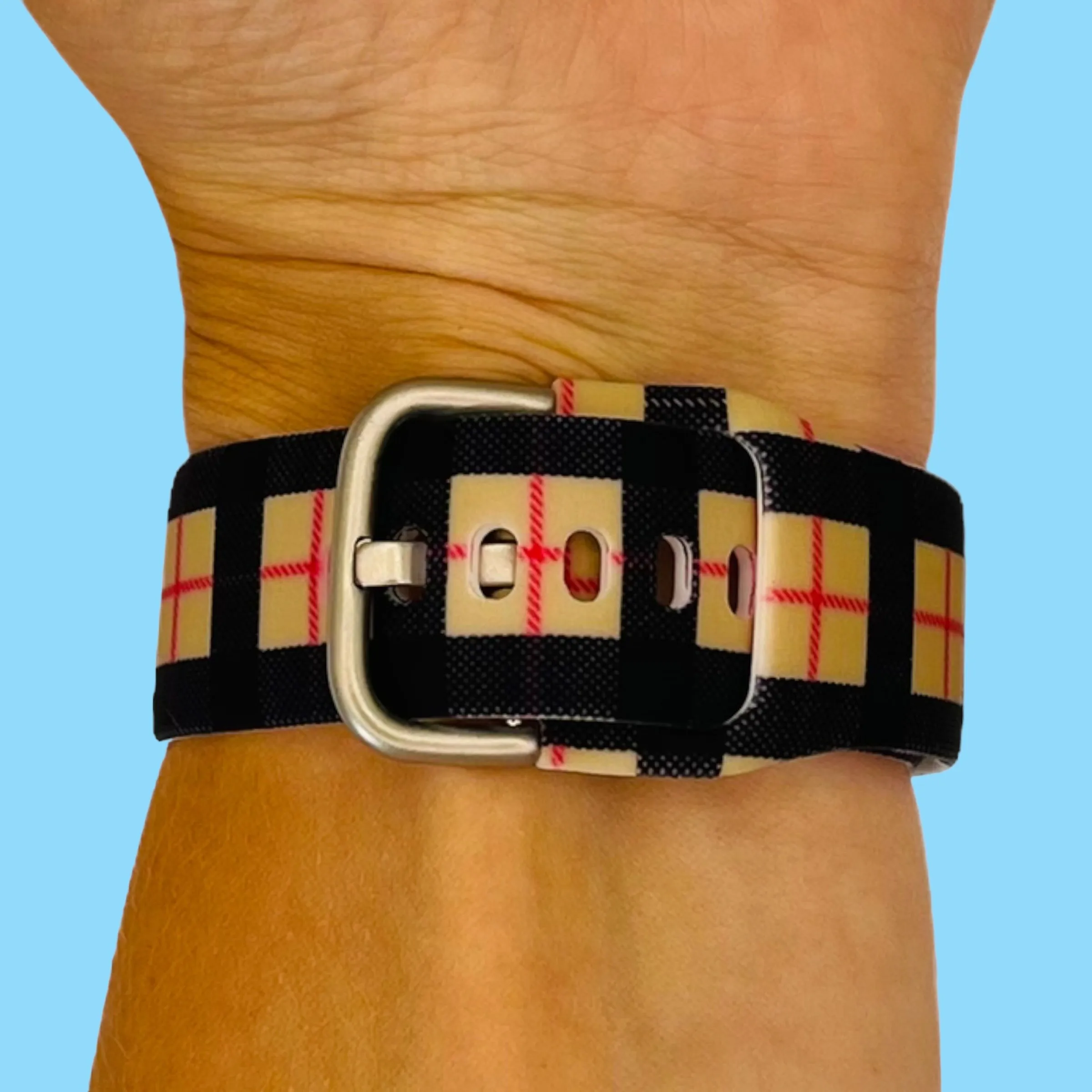 Silicone Pattern Watch Straps compatible with the Huawei Watch Fit 3