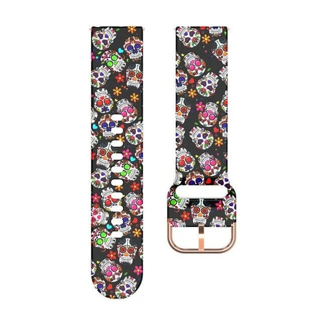 Silicone Pattern Watch Straps compatible with the Samsung Galaxy Fit 3