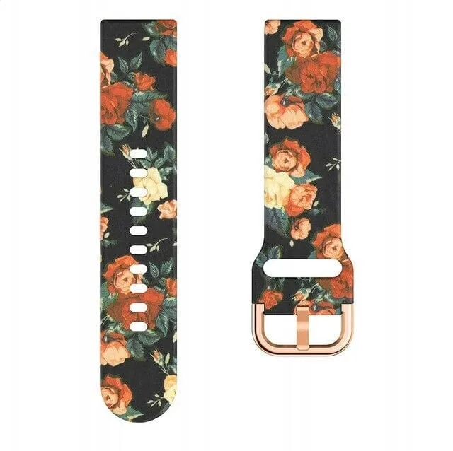 Silicone Pattern Watch Straps compatible with the Samsung Galaxy Fit 3