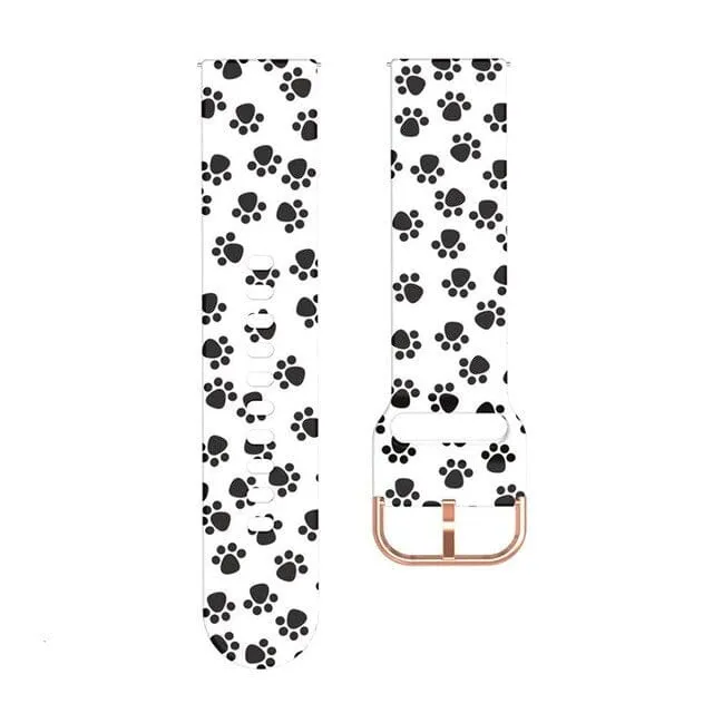 Silicone Pattern Watch Straps compatible with the Samsung Galaxy Fit 3