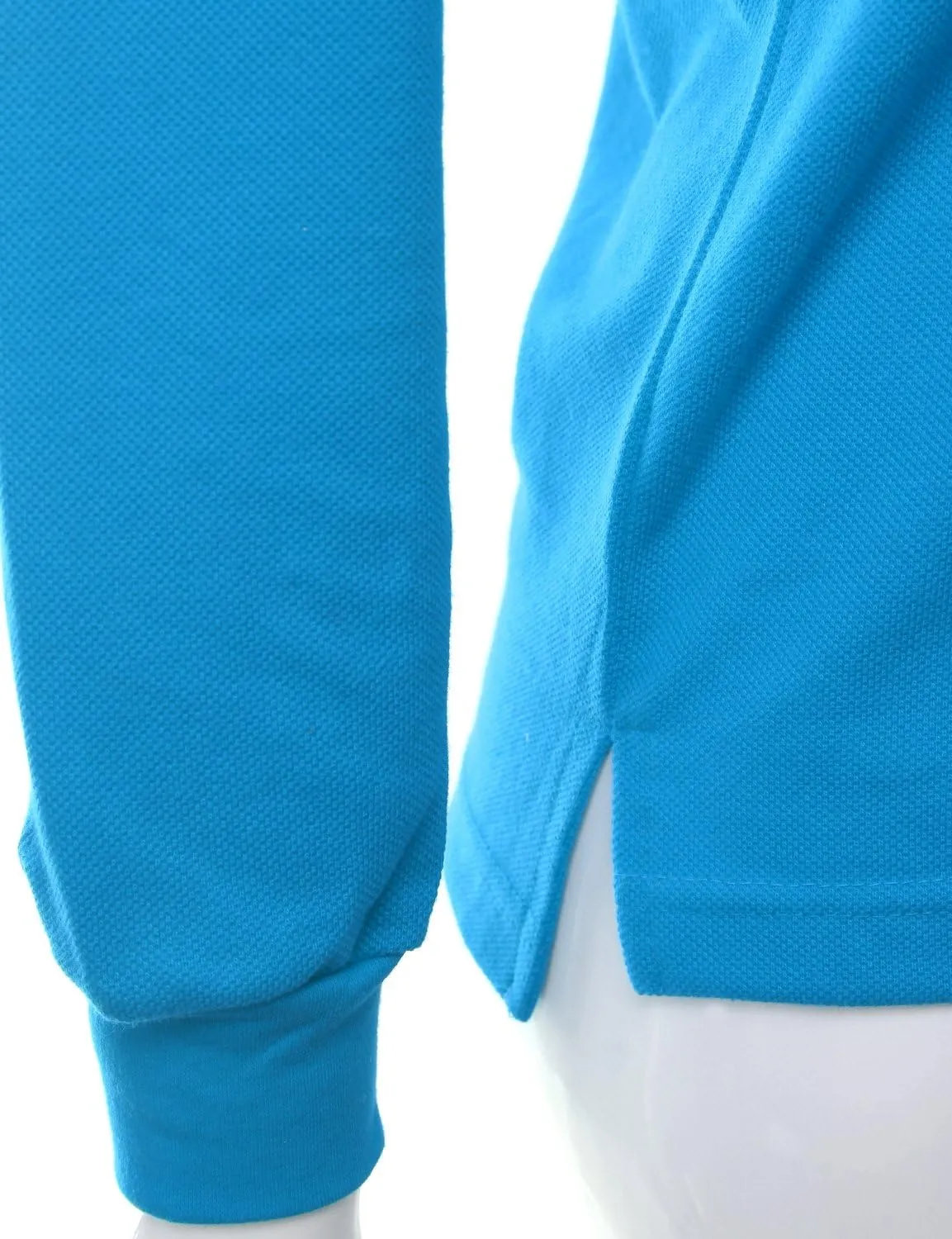 Women's Luxurious Solid Long Sleeves PK Polo Shirt